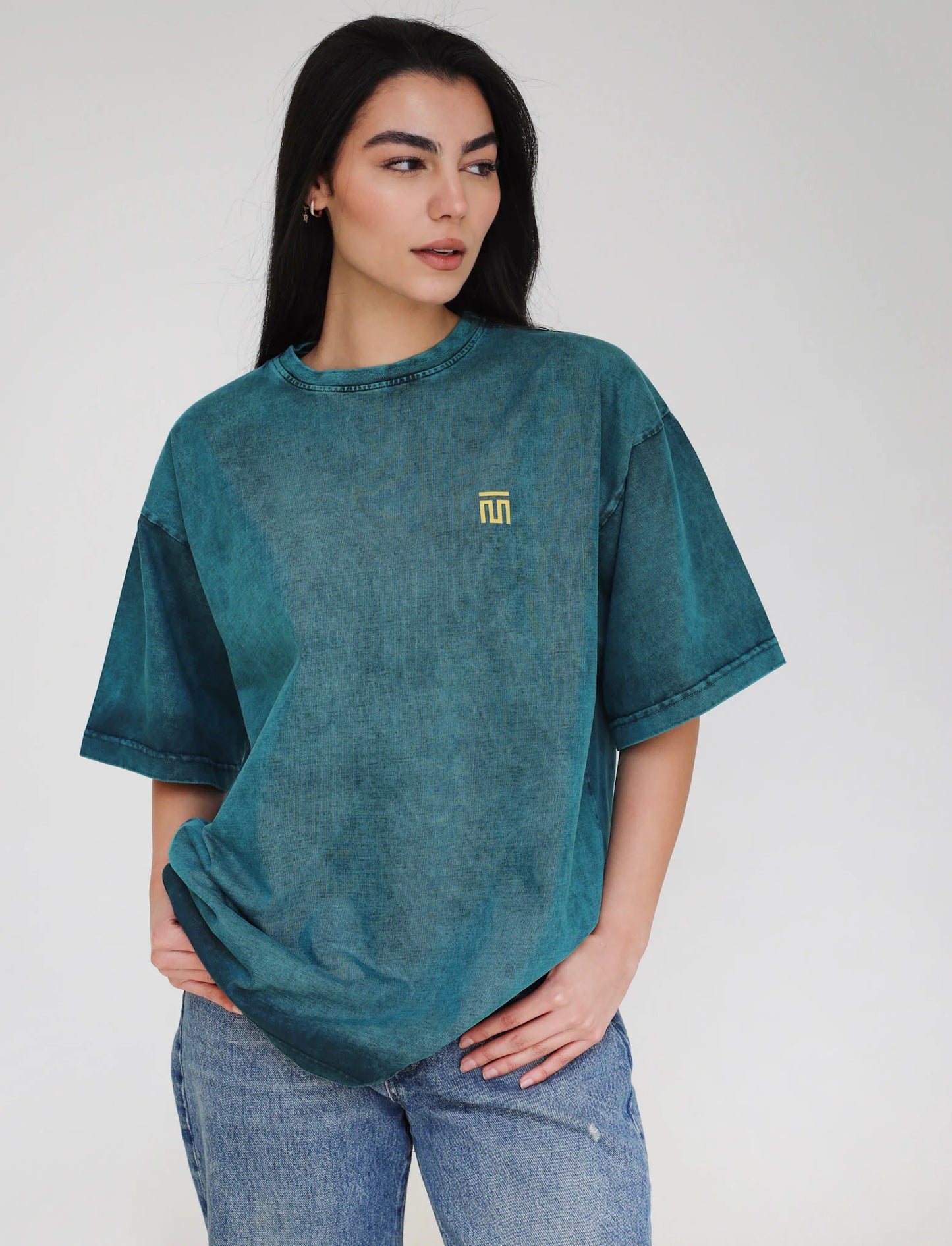 Basic Washed T-Shirt Adults Long - Tamaa