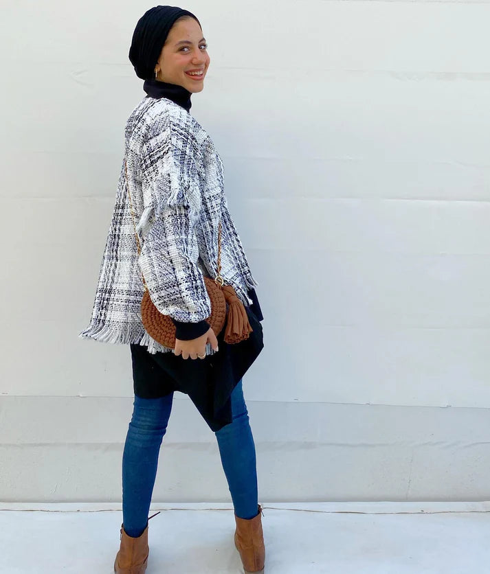 Tweed top - Maison taj