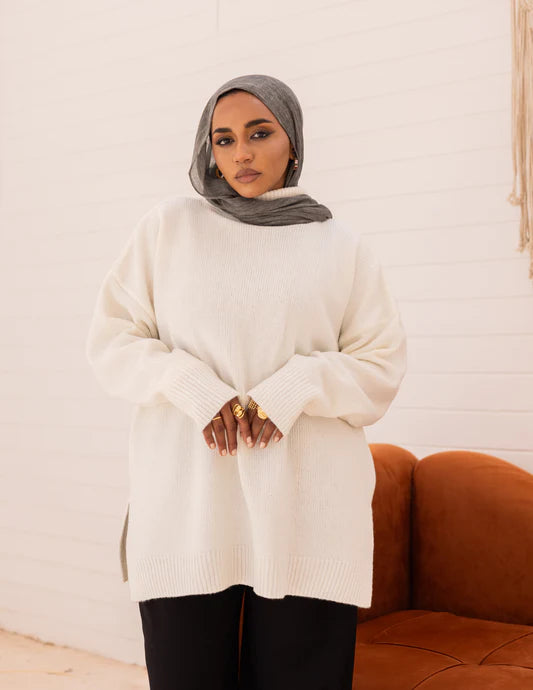 Mohair Pullover - Khadija Hijab
