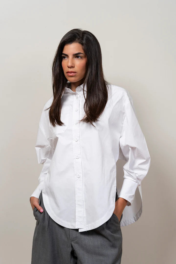 Side Note Poplin Shirt - TAA