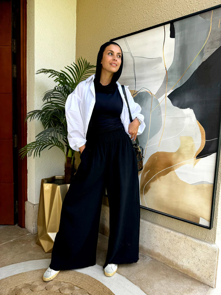 Wide Leg pants - Maison taj