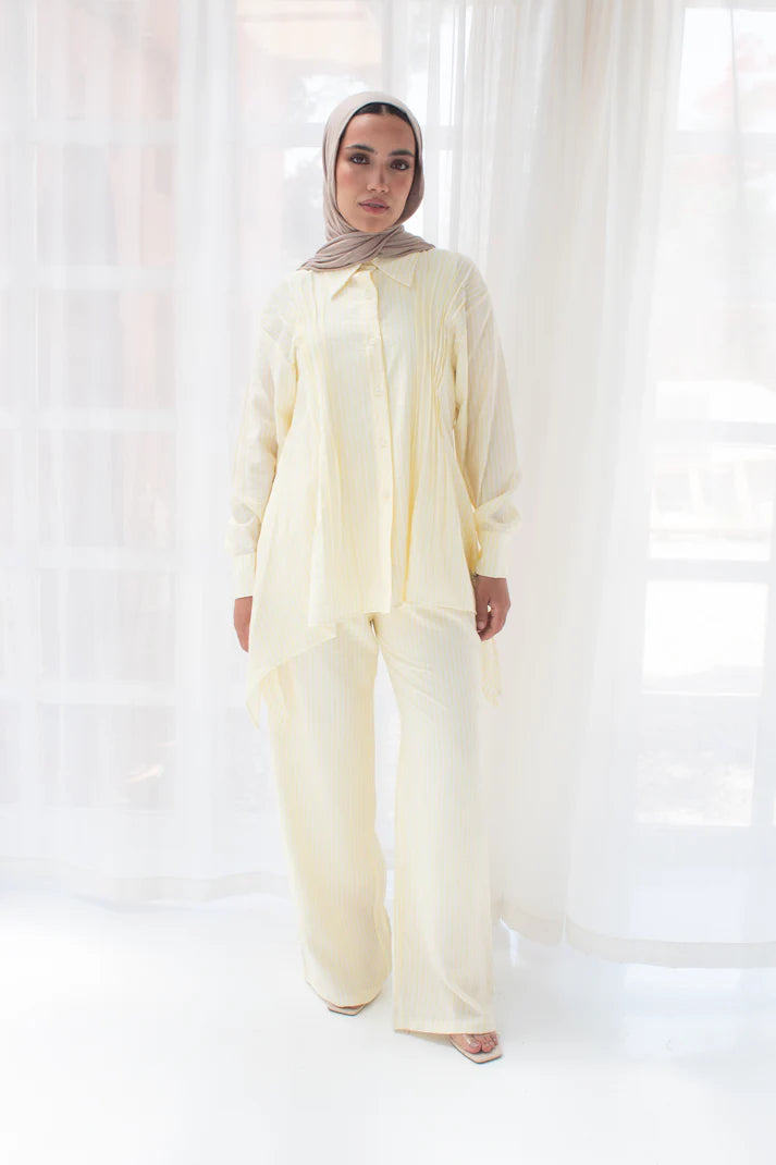 Stipped poplin set - Yasofia