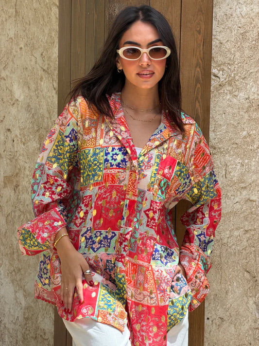 INDE Mosiac shirt - Jupelan