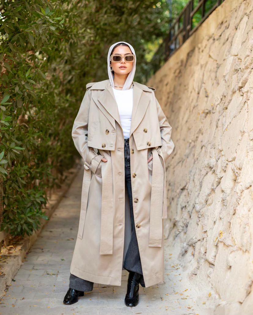 Trench Coat - Azalea