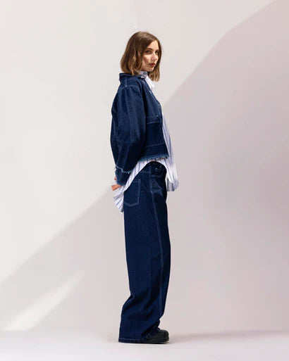S-P14 Skyline Denium Pants - AED