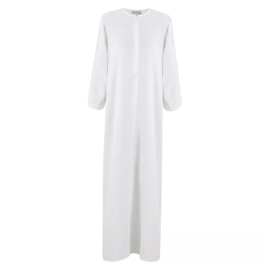 Basic white abaya - Modesty