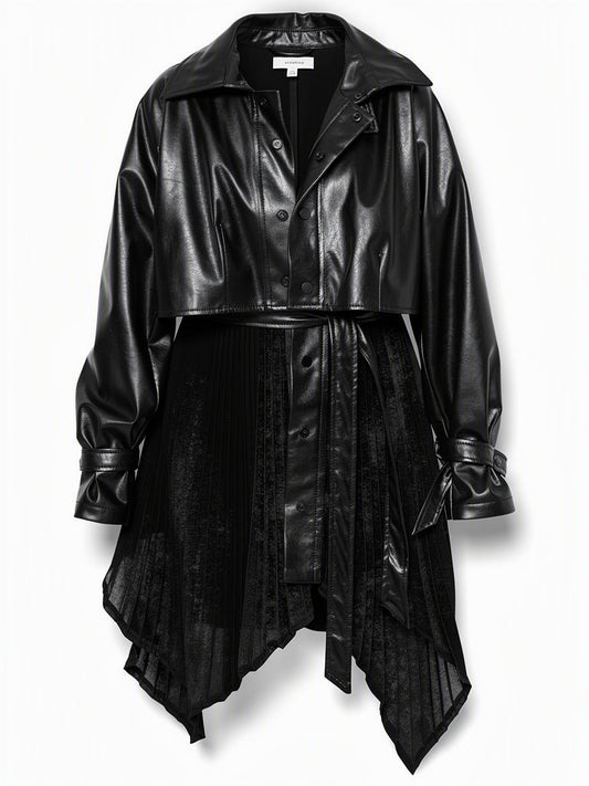 HBShop garment image: Serena leather jacket - Hazie