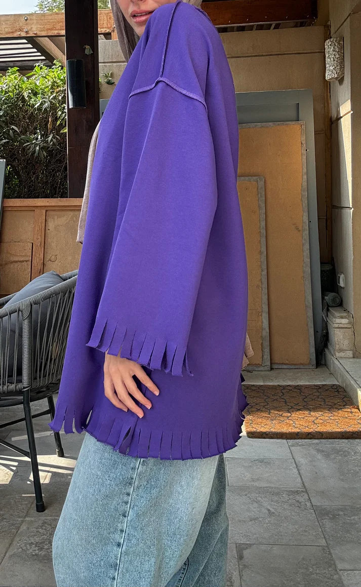 Fringes top - Maison Taj