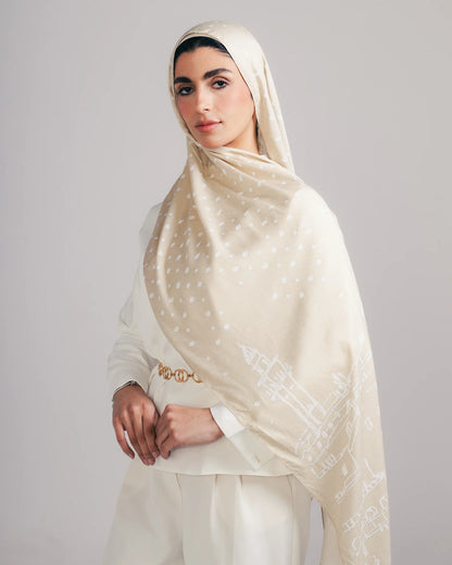 Quds Viscous woven scarf - Tia mode