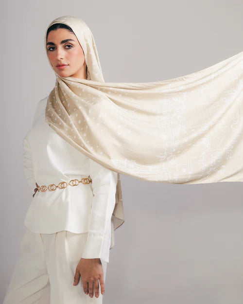 Quds Viscous woven scarf - Tia mode