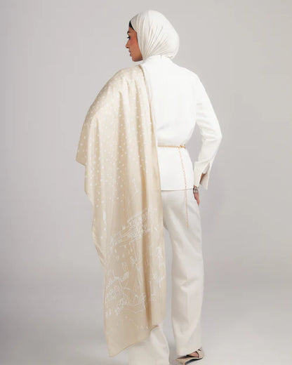 Quds Viscous woven scarf - Tia mode