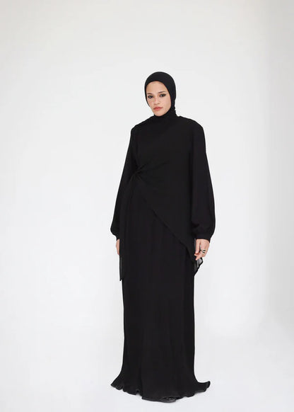 The knotted grace abaya - Modesty Abaya