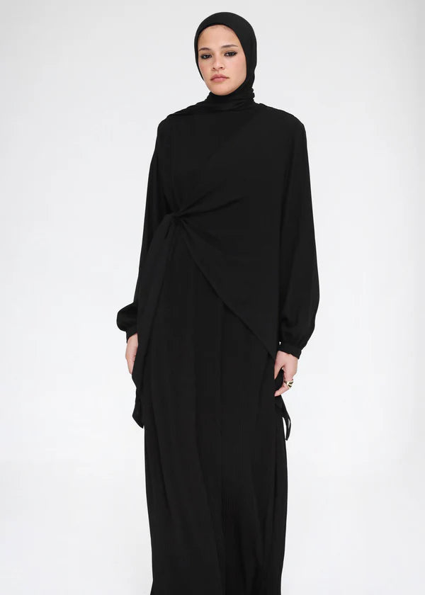 The knotted grace abaya - Modesty Abaya
