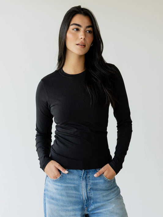 Basic long sleeve top - Ascia