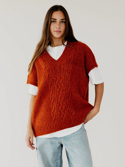 Monza-knit-vest - Ascia