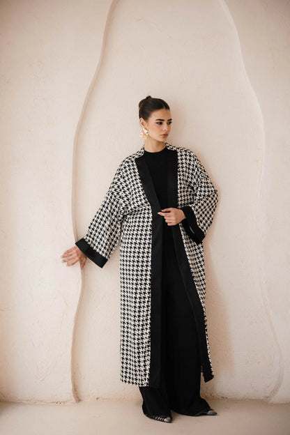 Houndstooth kaftan - Taj