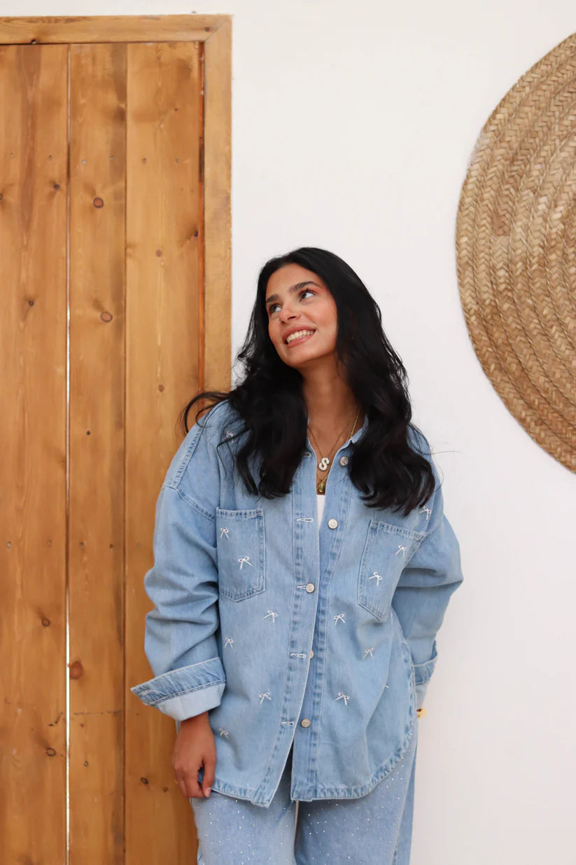 The Bow denim jacket - Traumen