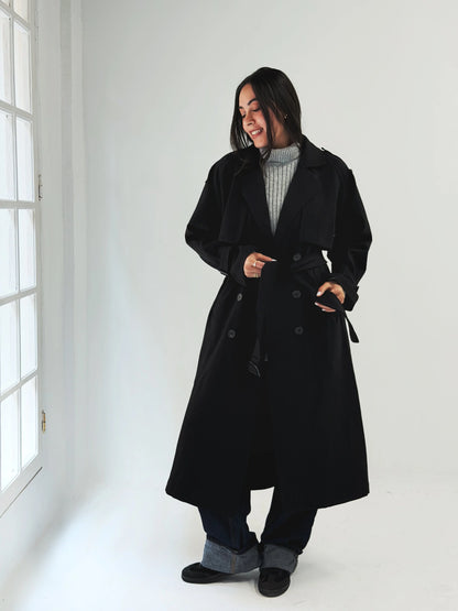 Blacky Trench Coat - AB Essentials