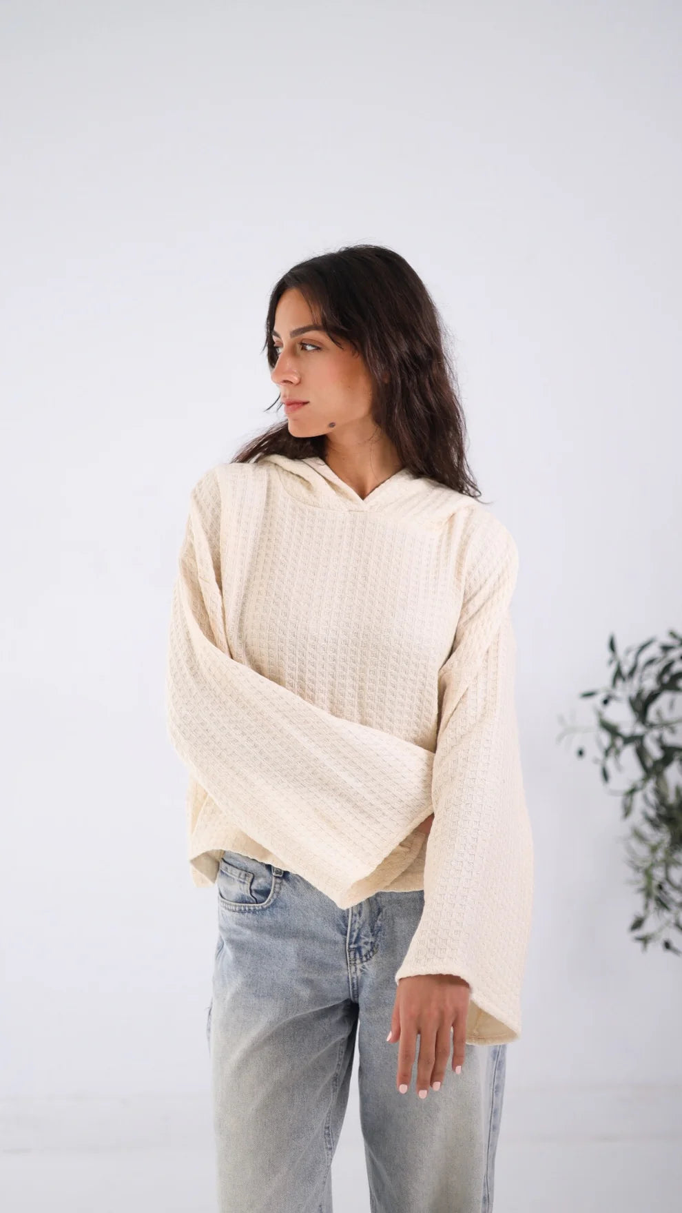 Cropped Knitted Top - Sirius