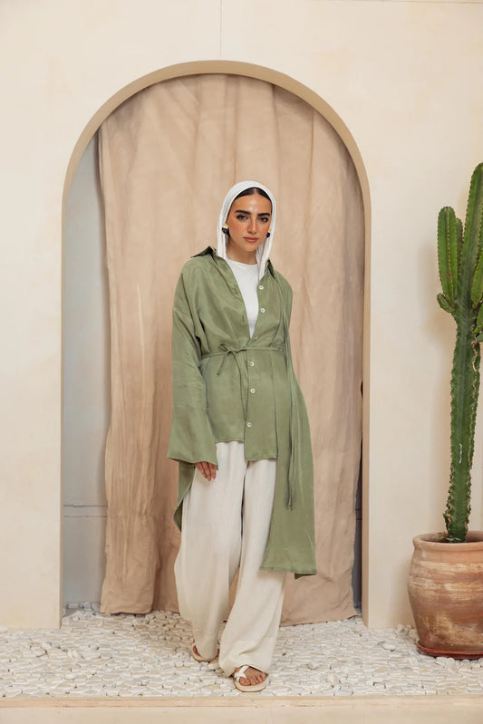 Two layered Shirt - Chiffon