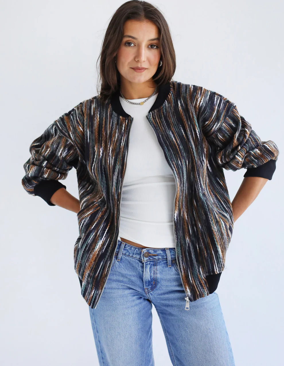 Wool Shift Bomber - Tamaa