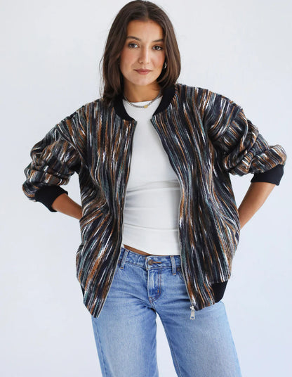 Wool Shift Bomber - Tamaa