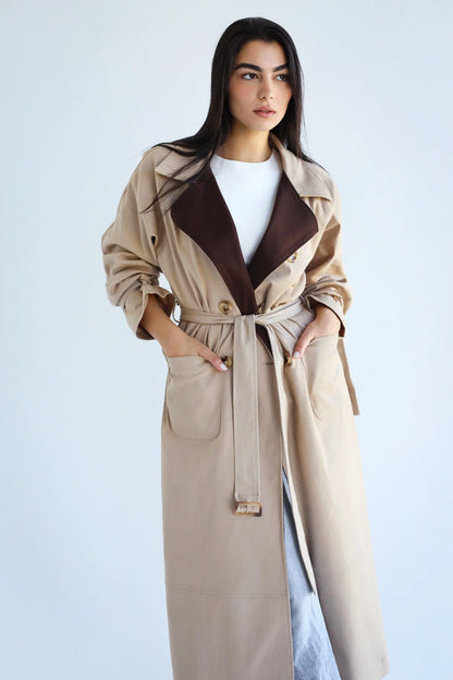 The split trench coat - Tamaa