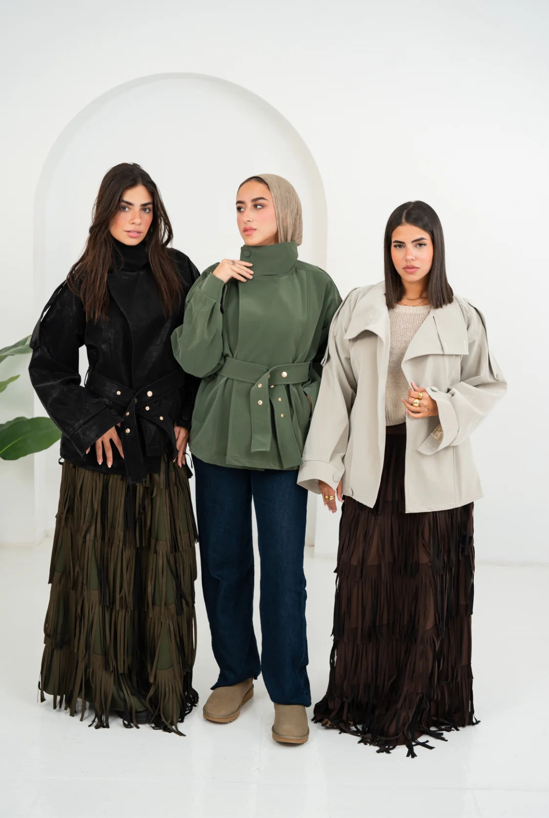 Elara Leather Jacket - Jessy fahmy
