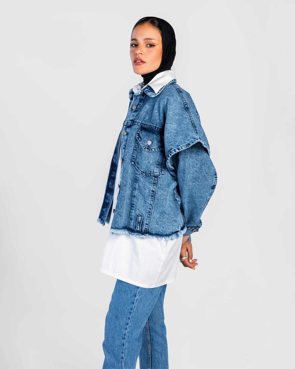 Double Trouble Denim Combo - Theyab