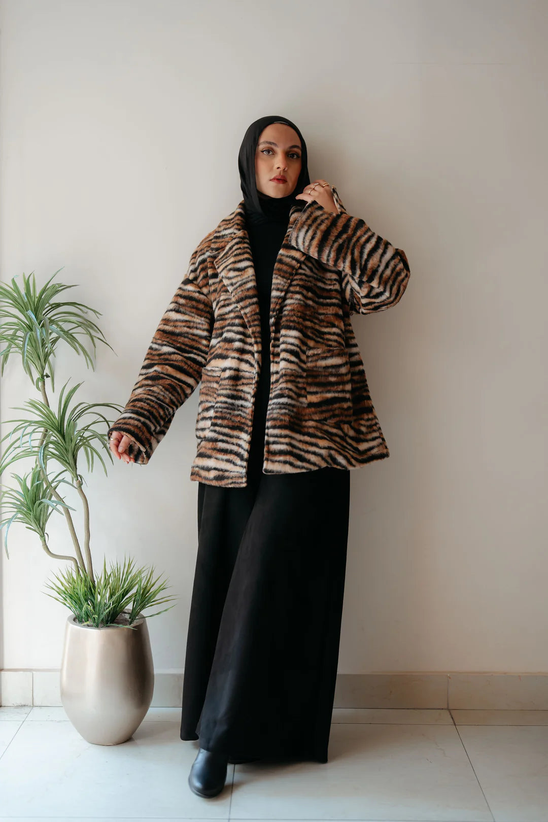 Lamb Wool Coat - Jamila