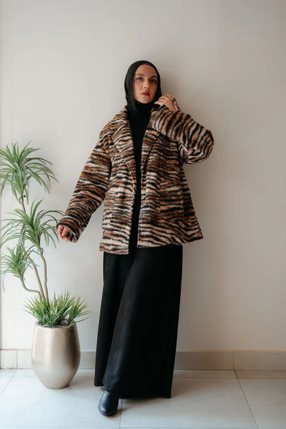 Lamb Wool Coat - Jamila
