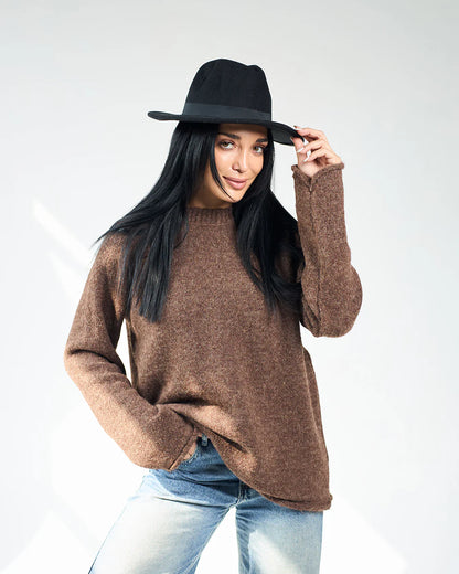 Brown pullover - Shinelle