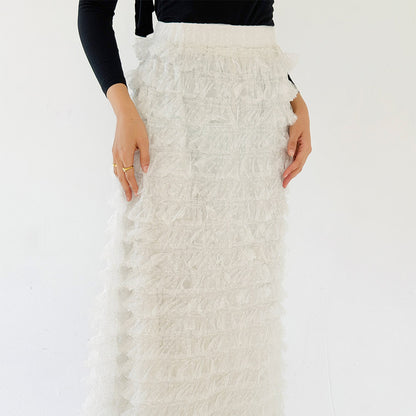 Tulle skirt with sperate talbesah - Estringo