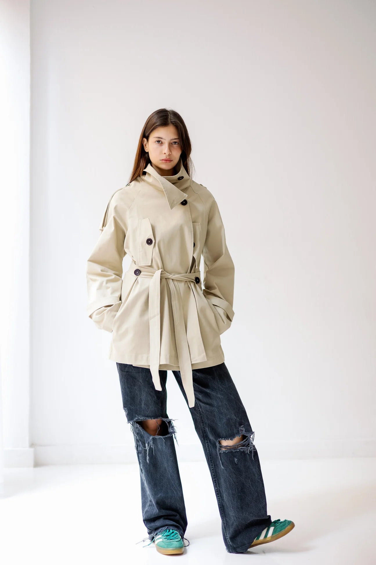 Gabardine Trench Jacket - NOTCH