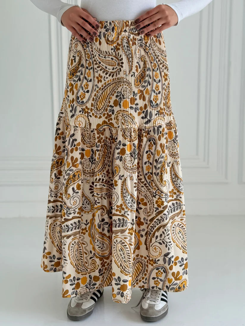 Printed skirt - Chiffon