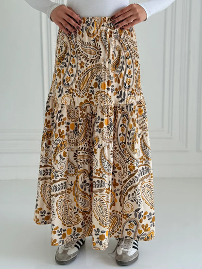 Printed skirt - Chiffon