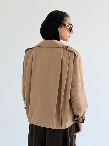 Pleated jacet - Nk Designs