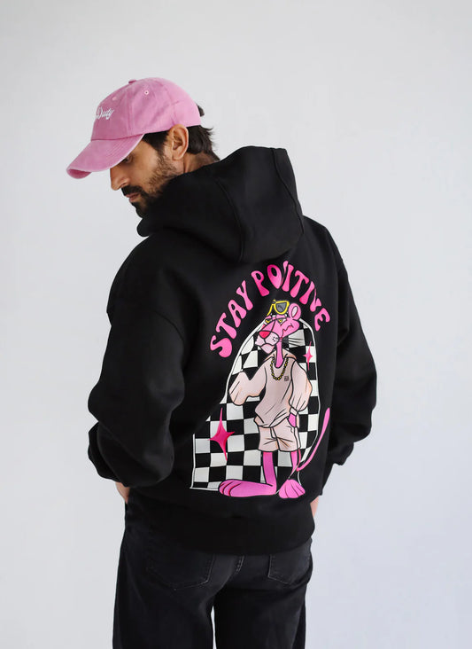 stay postive hoodie adults - Tamaa