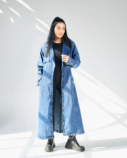 Jean trench coat - Shinelle