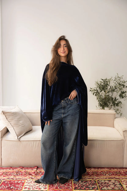 Yousra Shawl satin - mo basic