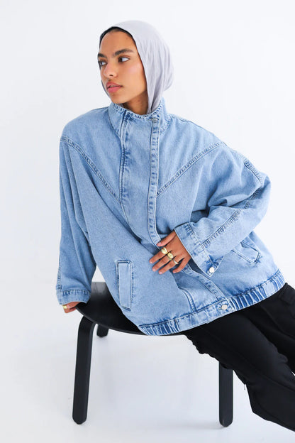 Huggie Denim Jacket - Zeyylan
