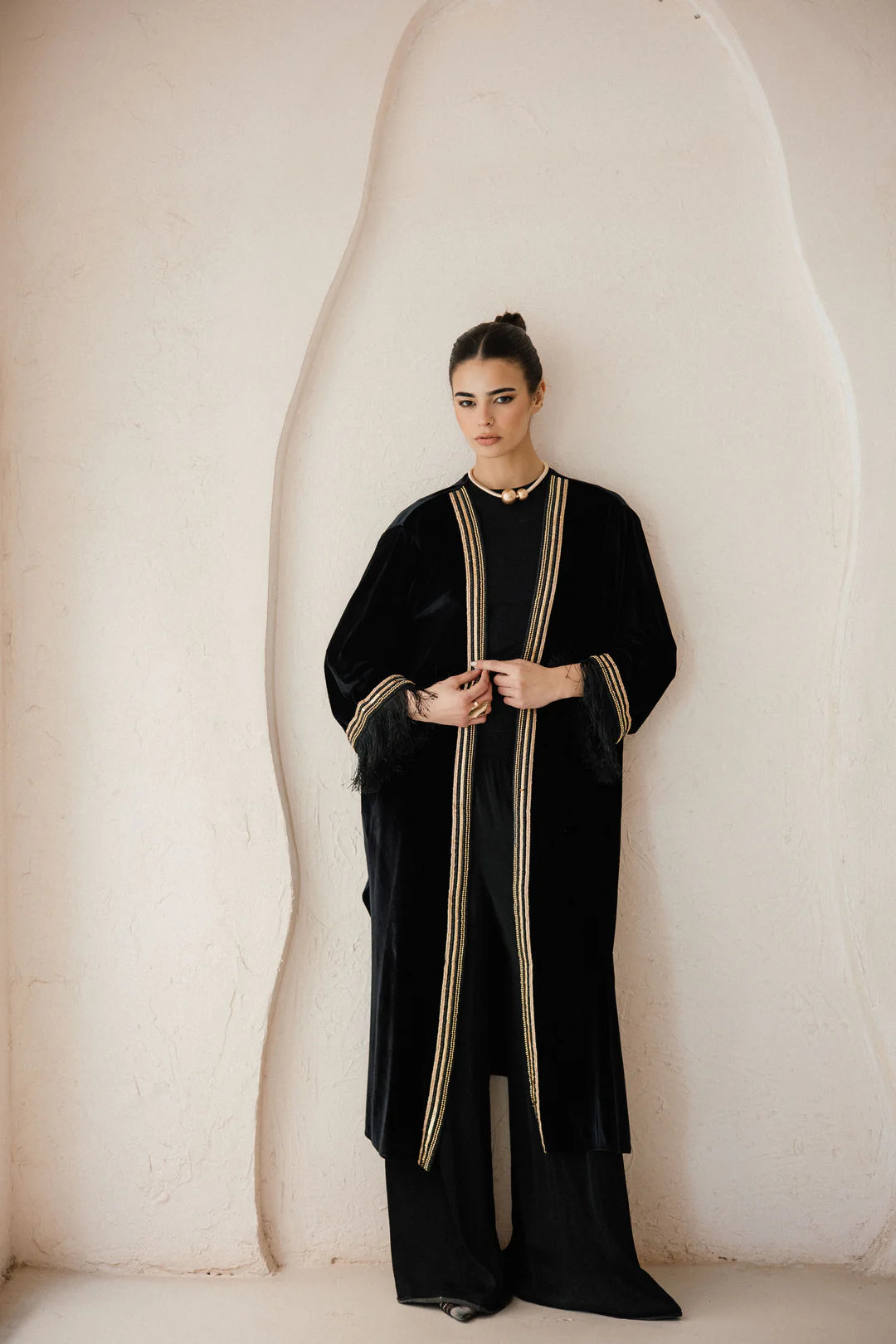 Imperial velvet kaftan - Taj