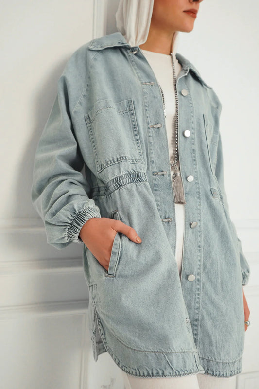 Bluette Denim Shirt - Dellaz