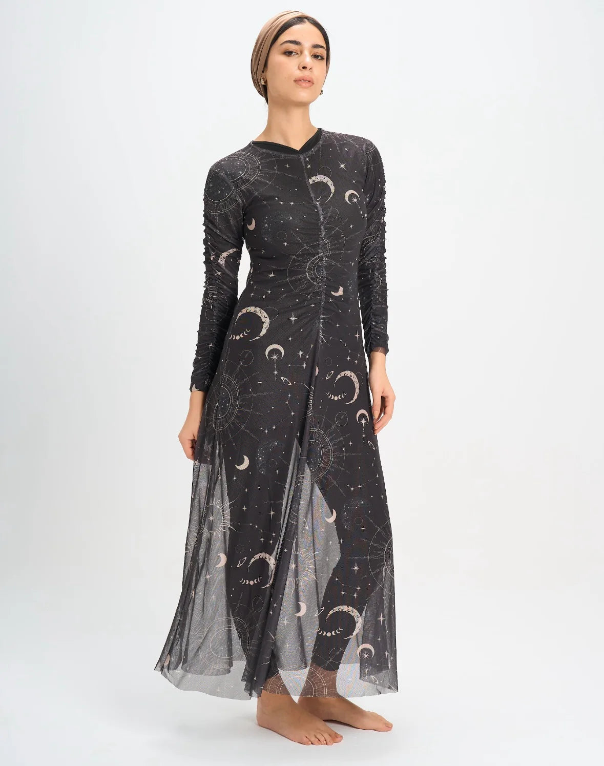 Celestial Mesh Dress - Le maillot
