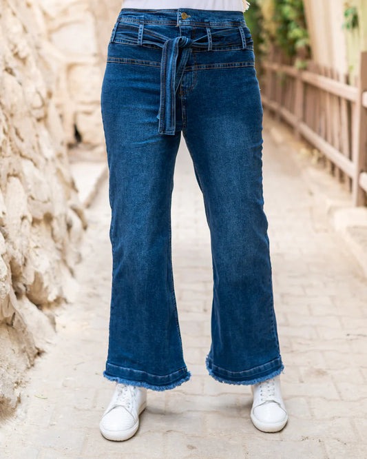 Jeans with belt - Tijan