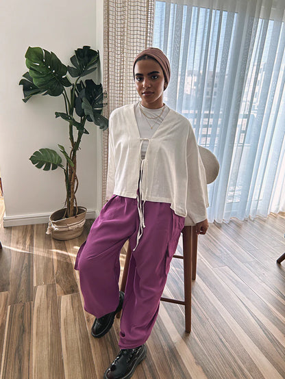 Tied up shirt - Wajad