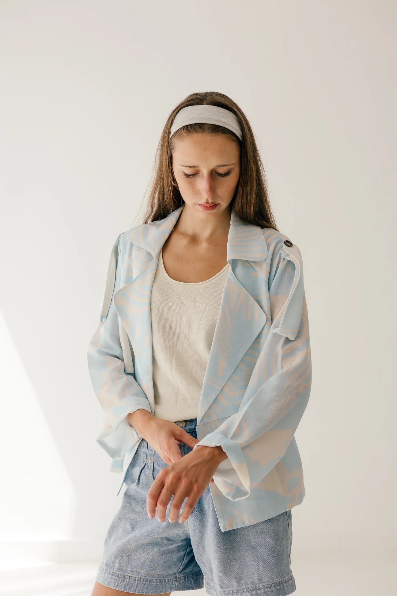 Linen trench jacket - NOTCH