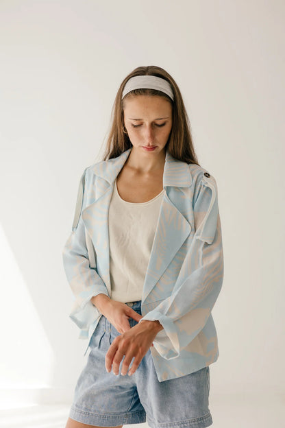Linen trench jacket - NOTCH