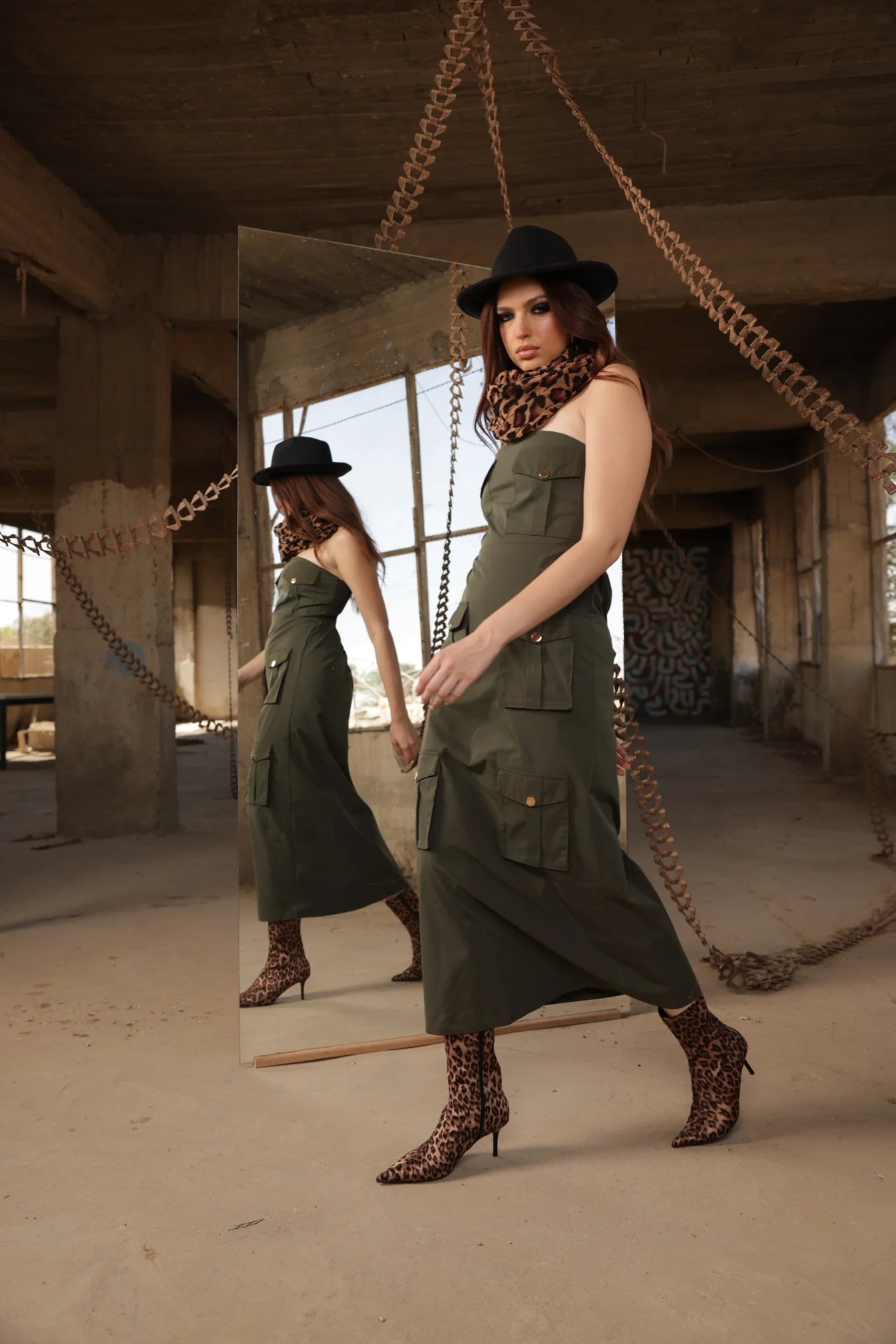Verde Dress - Jessy fahmy