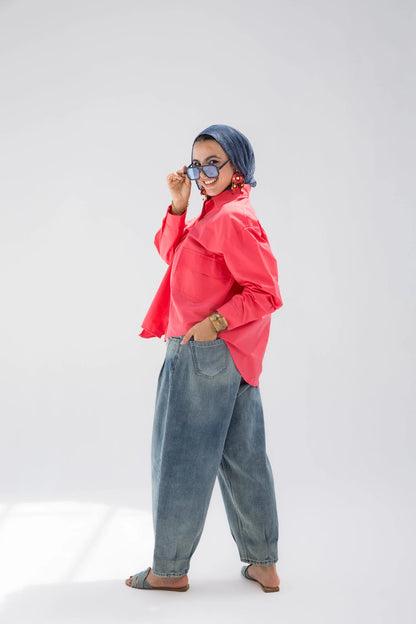 Watermelon Almaza shirt NC1021 - Noha collection